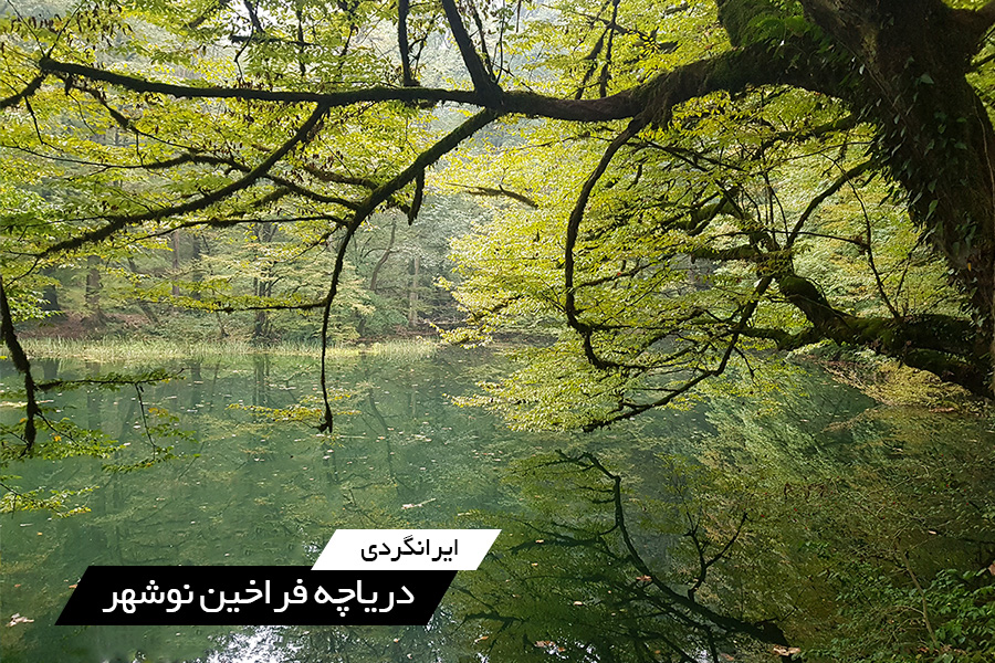 ایرانگردی:دریاچه فراخین در دل جنگل های نوشهر